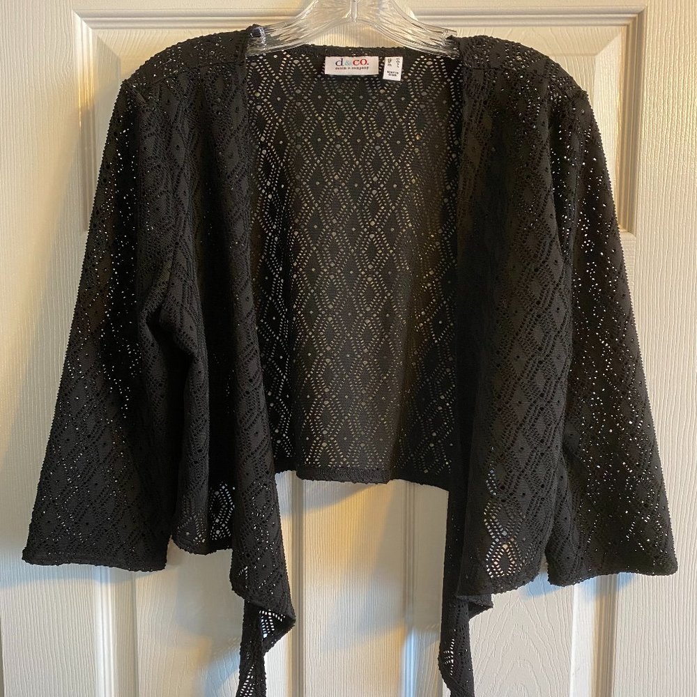 DENIM & COMPANY WOMEN'S MEDIUM LACE COVER